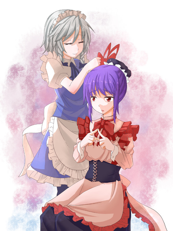 メイド衣玖さんと咲夜さん