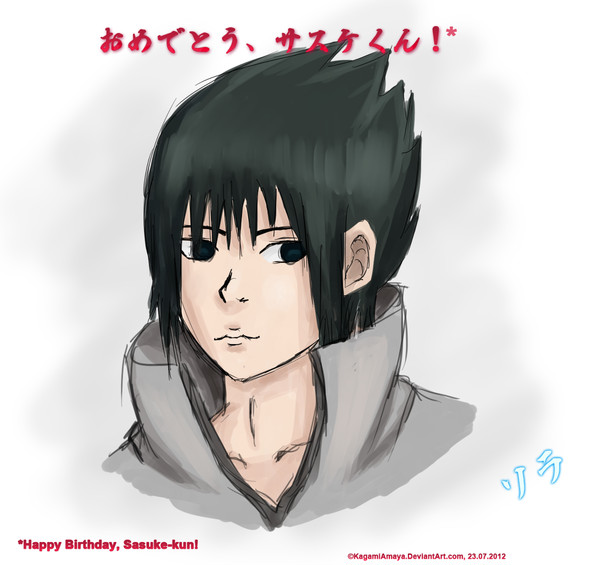 Omedetou, Sasuke
