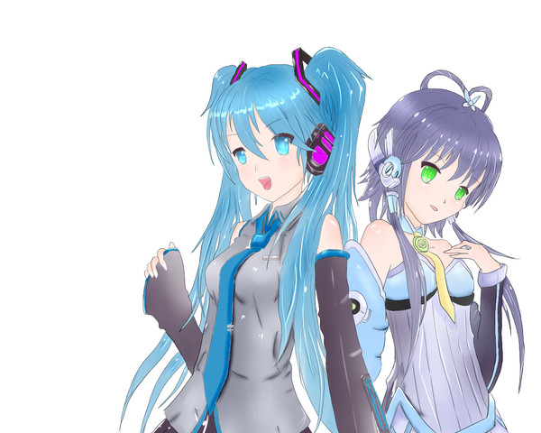 miku x 洛天依