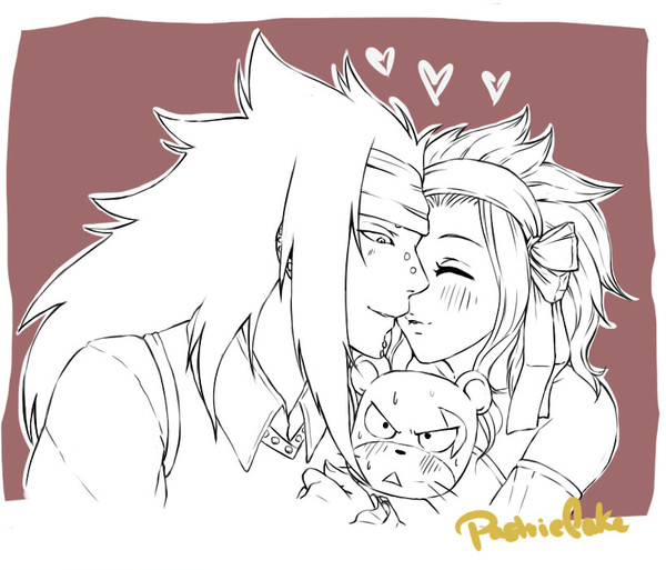 Squished Lily Kiss
