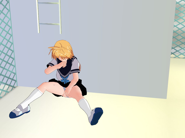 こっそりと