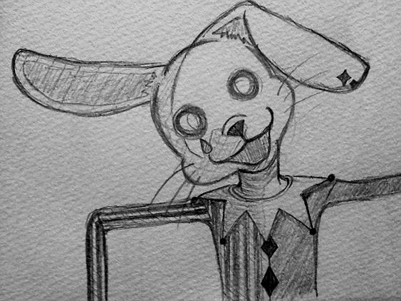 ピエロらしき兎。