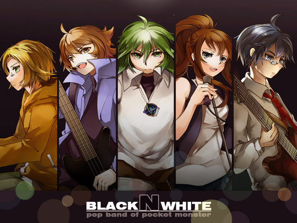 black N white（誤）