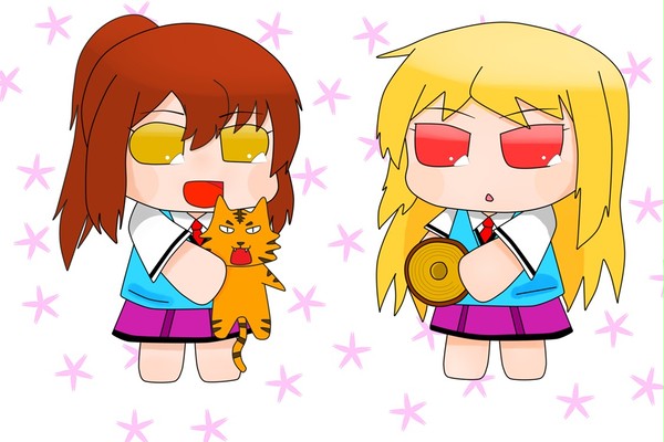 ぷちます風 ましろん&ななみん