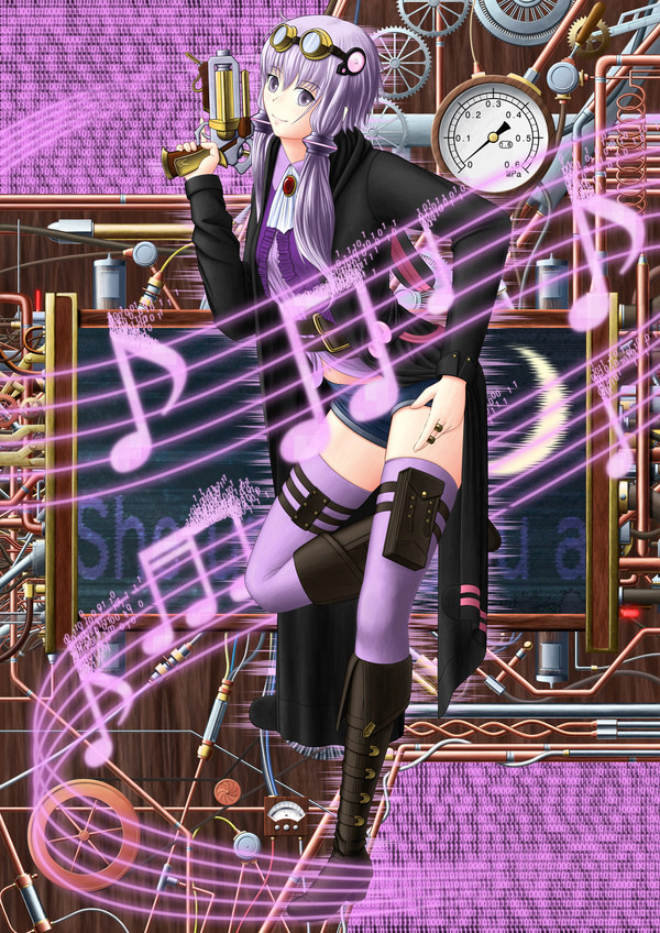 結月ゆかり in スチームパンク