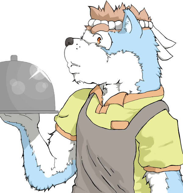 Waiter Dog