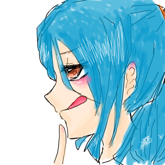 指で描く風丸