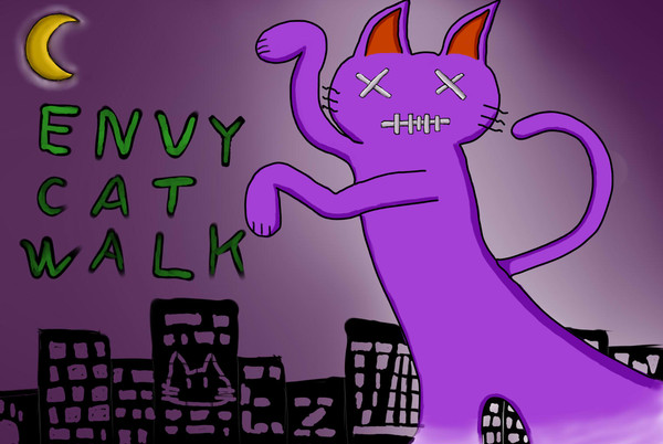 練習中！：Envy Cat Walkの猫っぽいの