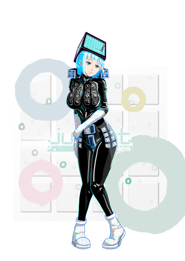 【渣画】jubeat ripples 拟人化