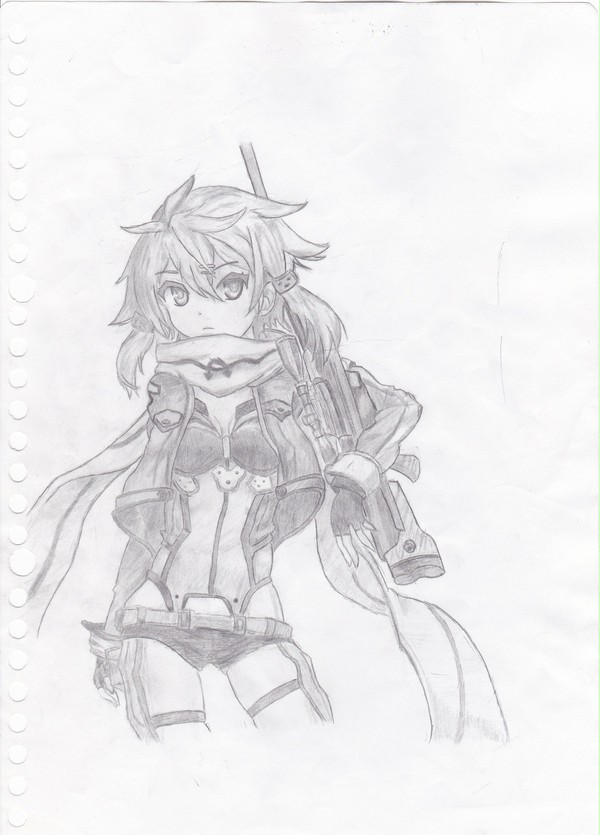 GGO シノン　模写