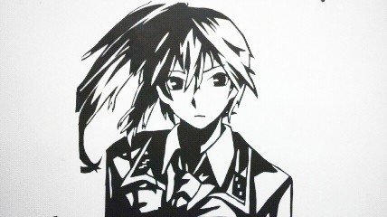 切り絵ベアトリス