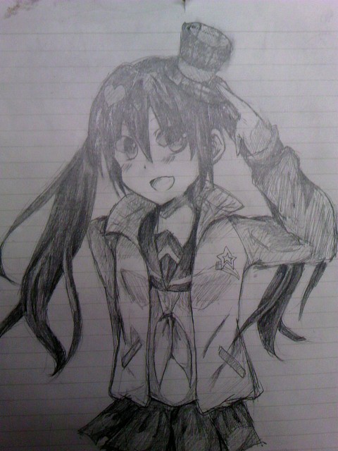 授業中の本気(？)の落書き