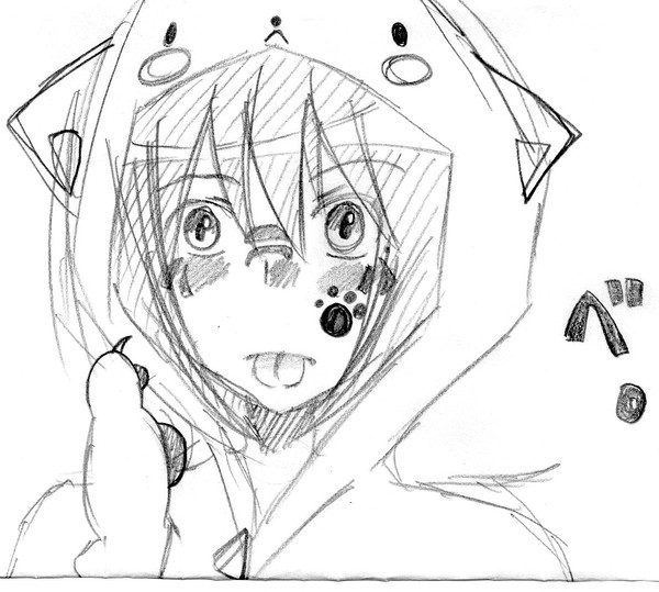 暇つぶしの落書き