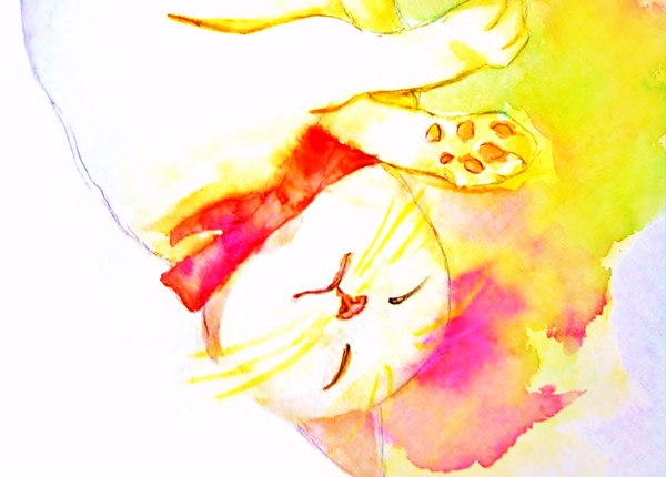 寝顔