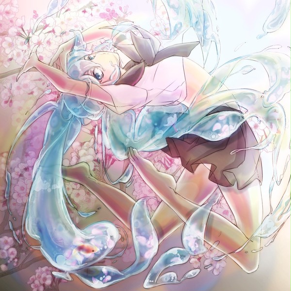 ボトルミク×桜