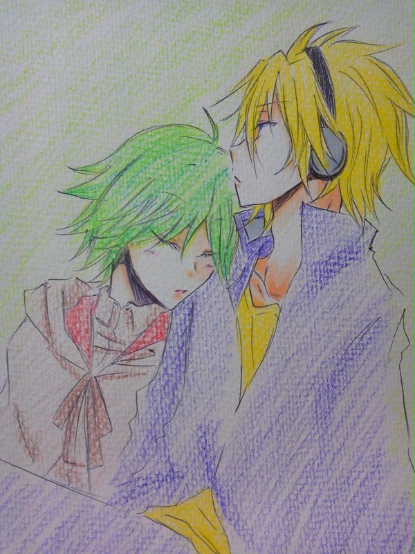 十六夜とジンくん※ジンくん初描き