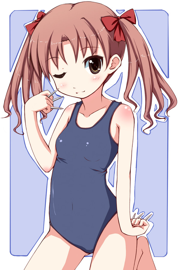 スク水の黒子