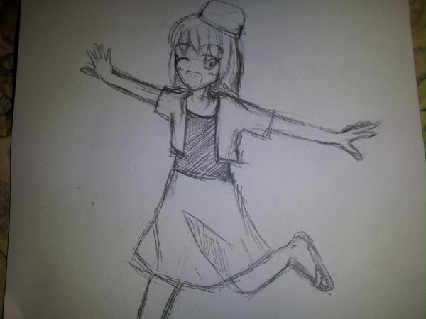 【落書き】無邪気な少女『グウェン』【elona】
