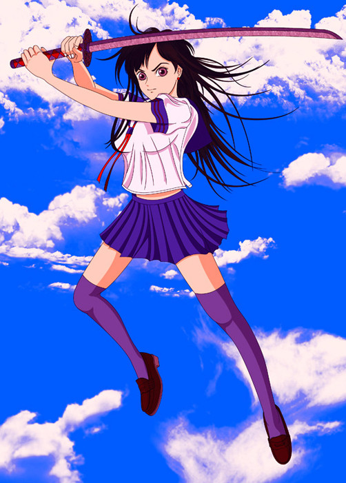 セーラー服と刀