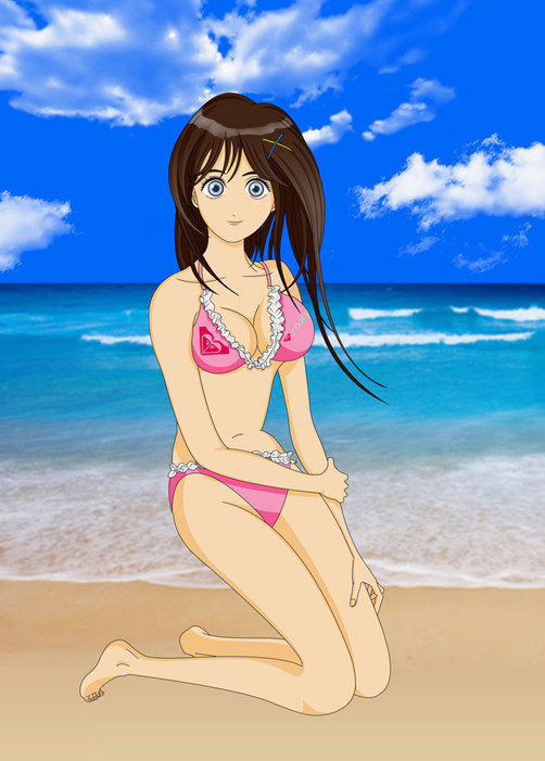 ビキニの女の子