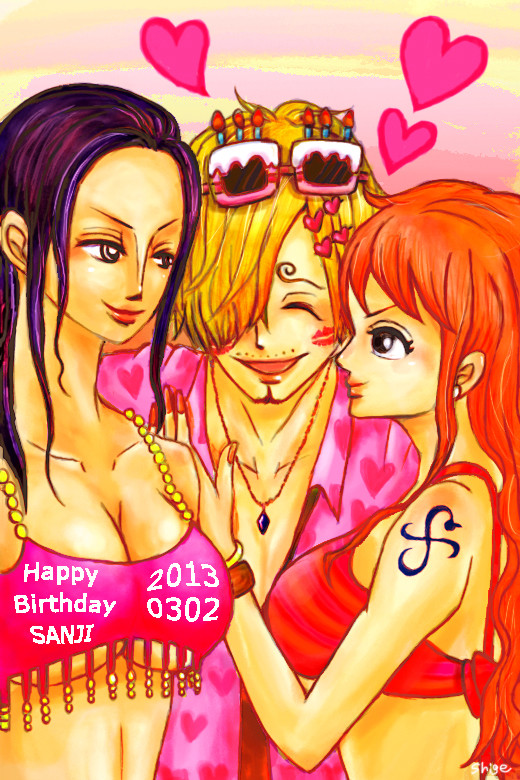 HappyBirthdaySANJI !!