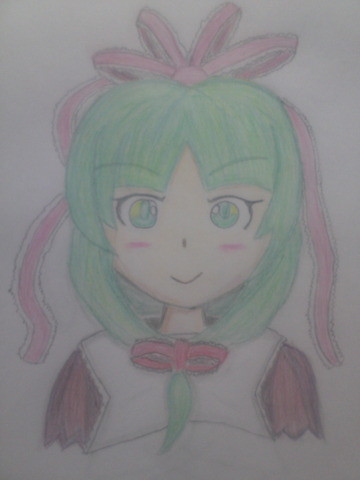 鍵山雛描いてみた