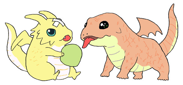 ポケ・ドラとコドモドラゴン