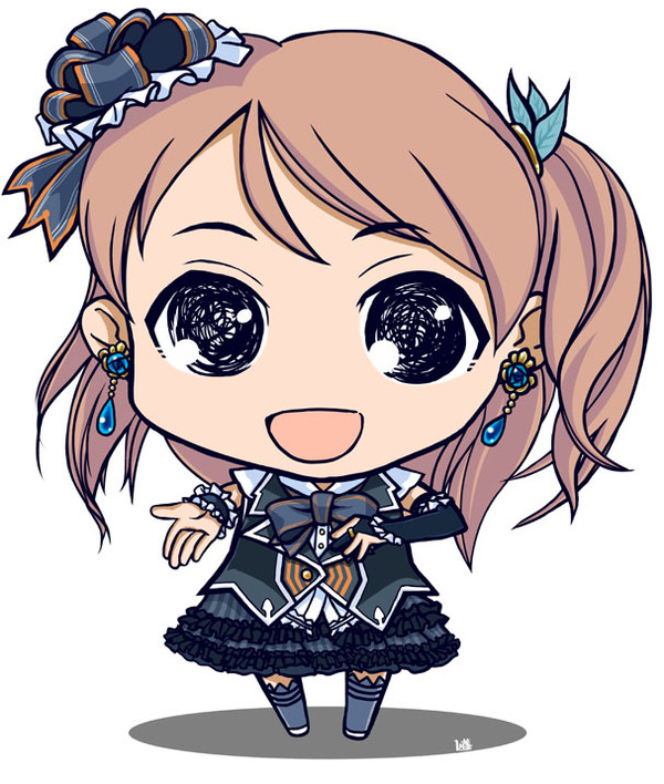 北条加蓮さん ミニッチュ風