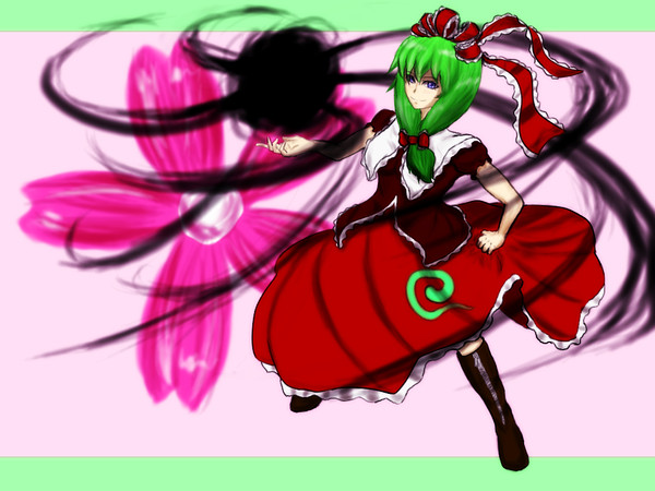 ３月３日は雛祭りなので東方の鍵山雛描いてみた