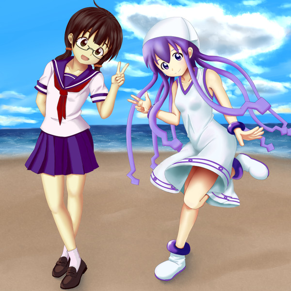 イカ娘&清美