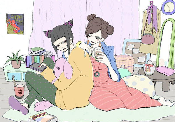 ファイト系女子の休息