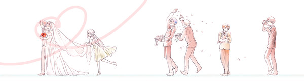 「お幸せに！」