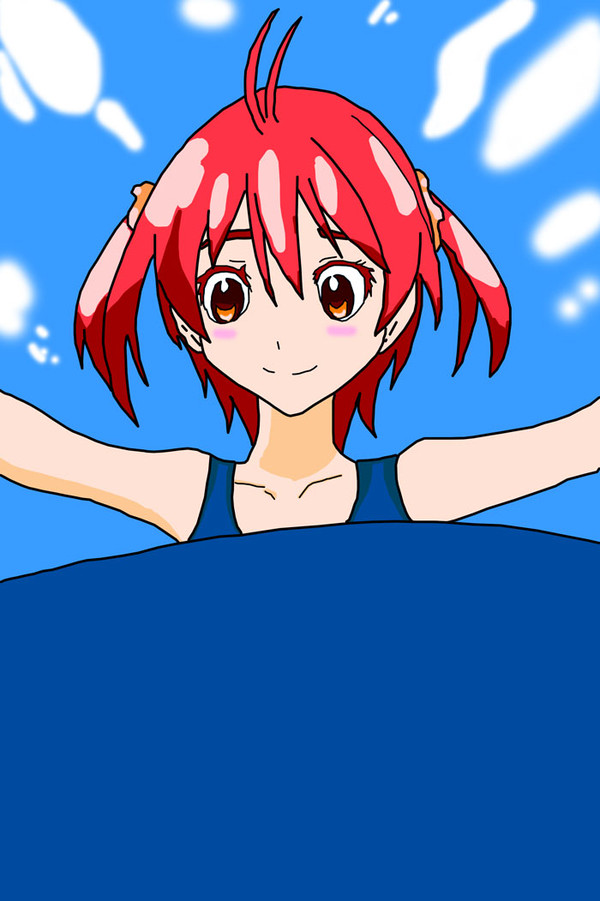 風船水着の一色あかねを見て