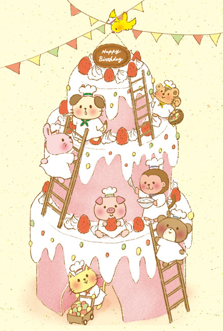 ケーキ作り