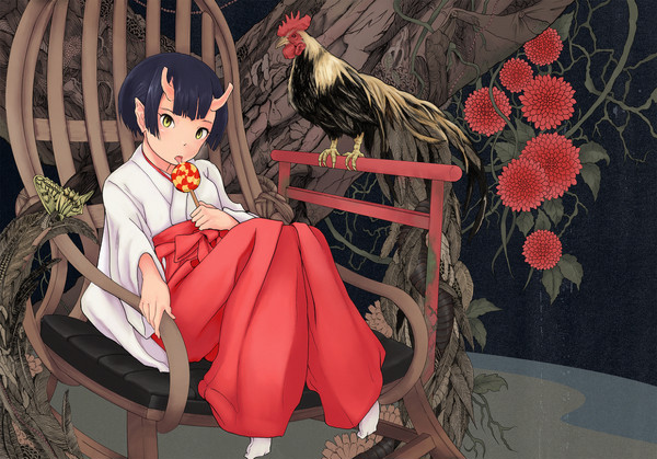 朽木に坐す