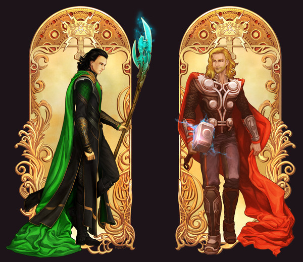 Avengers_Thor _X_Loki