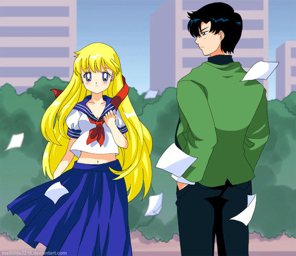 Mamoru and Minako