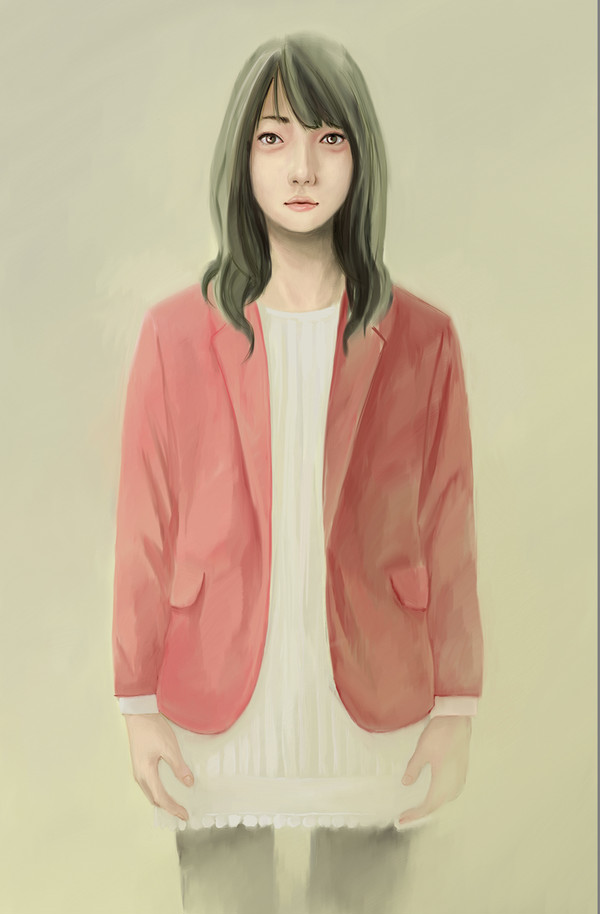 red jacket
