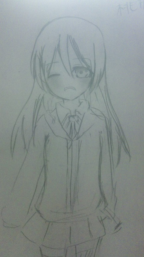 桃井さつき描いてみた