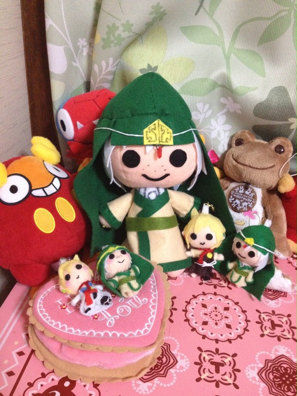 ジャーファルさんぬいぐるみ作ってみた＼(^o^)／