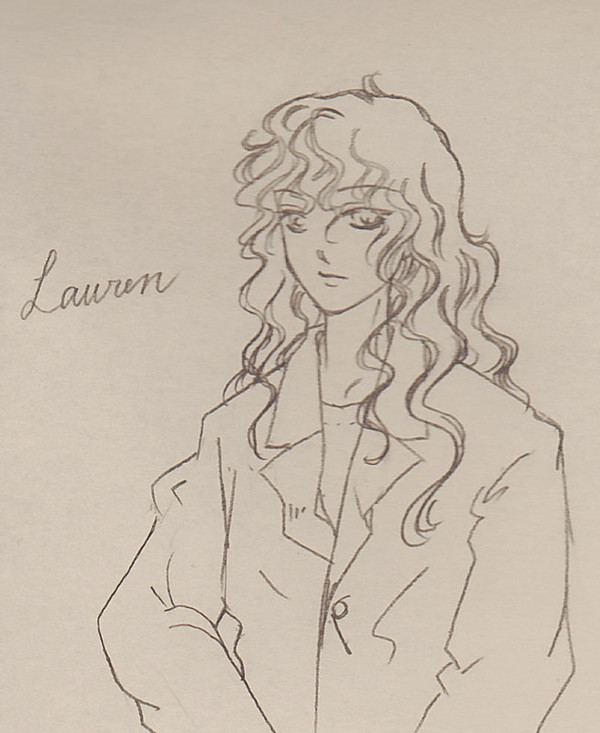 描き逃げローレン。