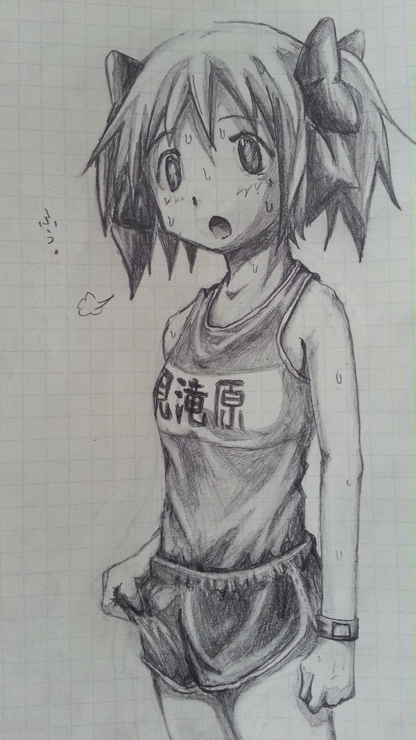 【シャーペン】陸上少女 鹿目まどか