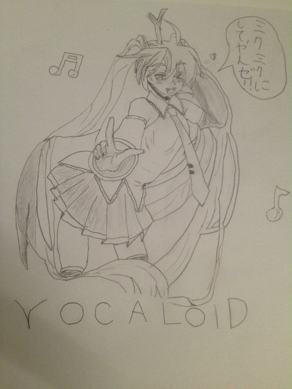 初音ミク（？）w