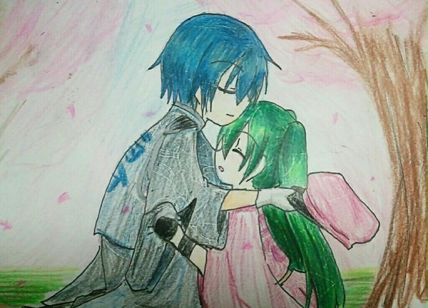 桜の下で【カイミク】