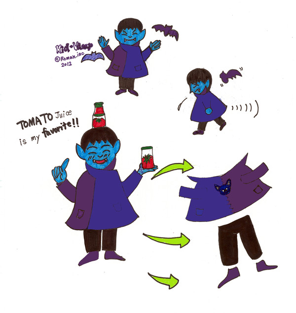 【Kid-Vamp】(photoshop)設定らくがき