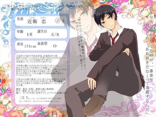 【花澄町】近衛　忠【キャラシ】