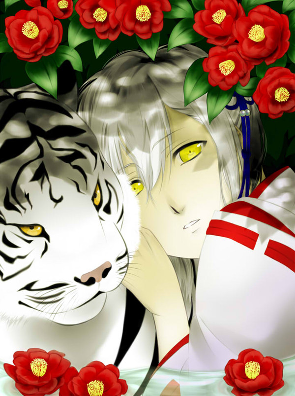 虎と少年