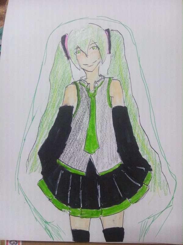 ミクちゃん、ありがとう【落書き】