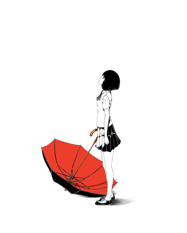 雨降りの日
