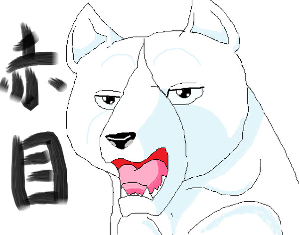 マウスで赤目さん
